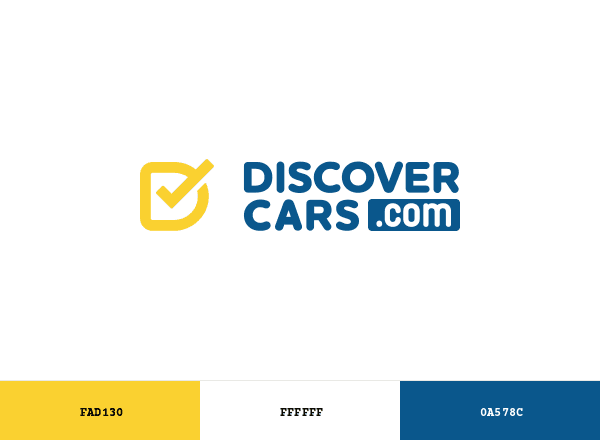 DiscoverCars.com brand color palette