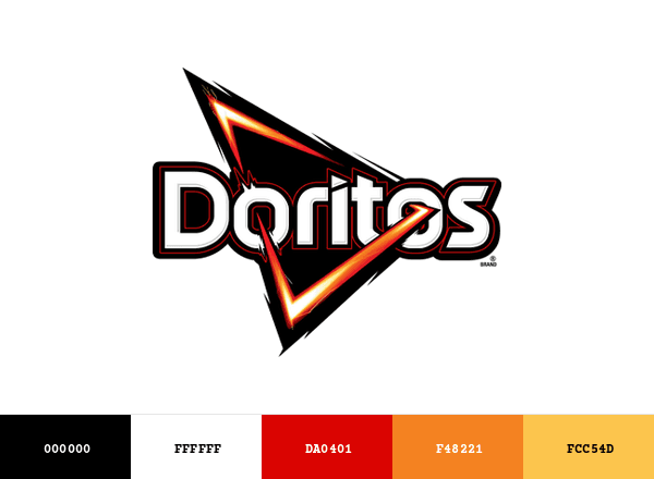 Doritos brand color palette