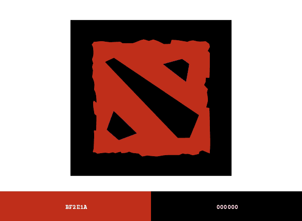 Dota 2 brand color palette