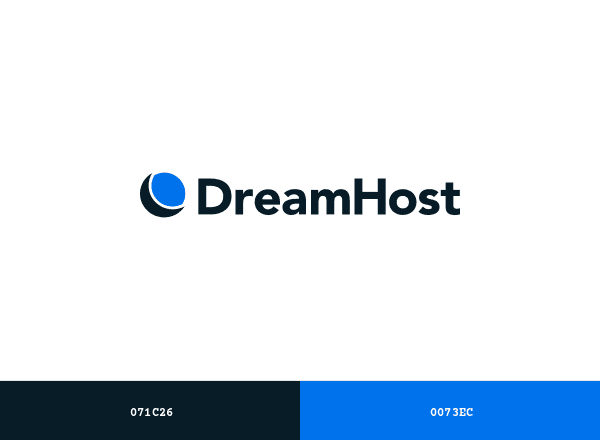 DreamHost Website Builder brand color palette
