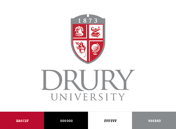 Drury University brand color palette