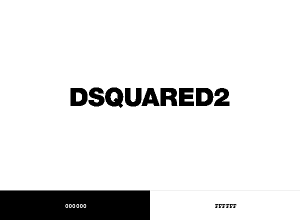 Dsquared2 brand color palette