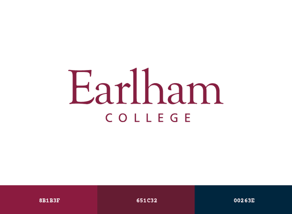 Earlham College brand color palette