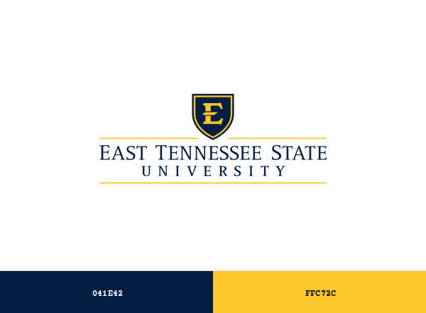 East Tennessee State University brand color palette