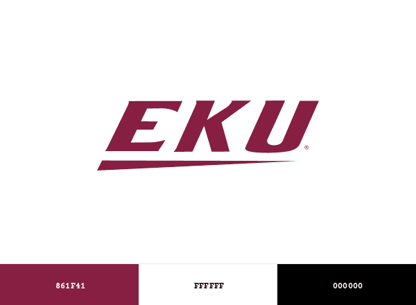Eastern Kentucky Colonels brand color palette
