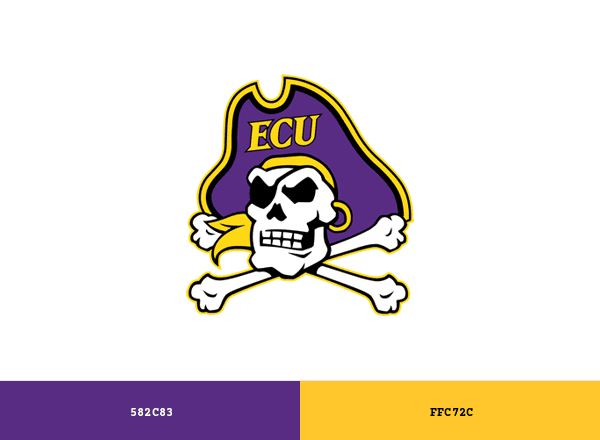 ECU Athletics brand color palette