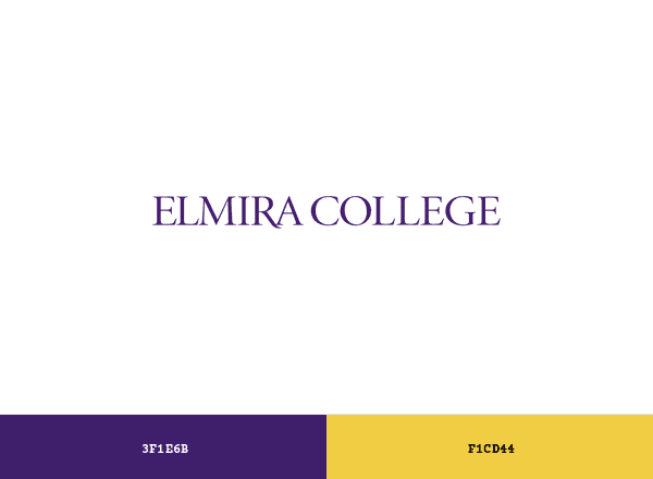Elmira College brand color palette
