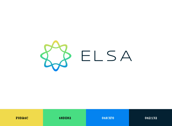 ELSA Speak brand color palette