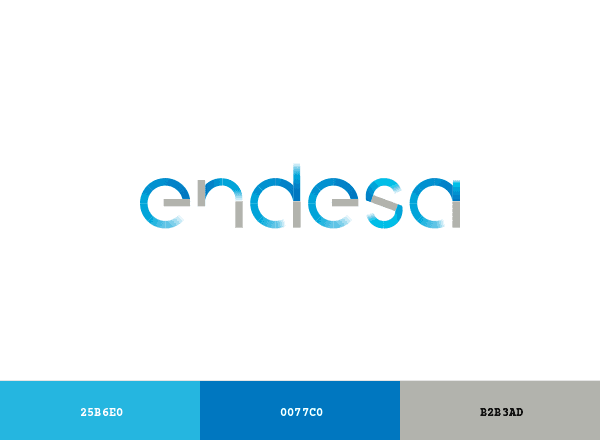 Endesa brand color palette