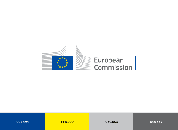 European Commission brand color palette