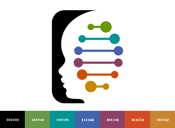 Face2Gene brand color palette