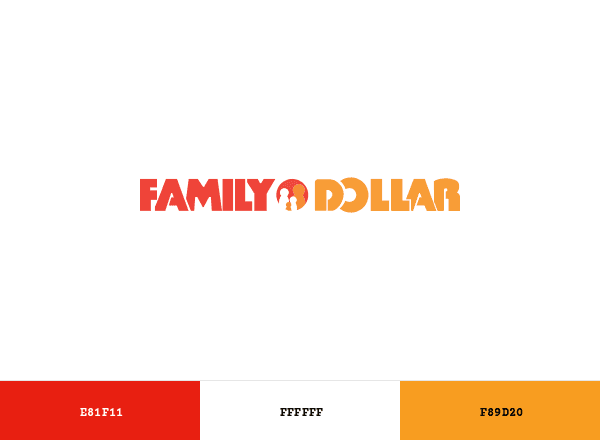 Family Dollar brand color palette