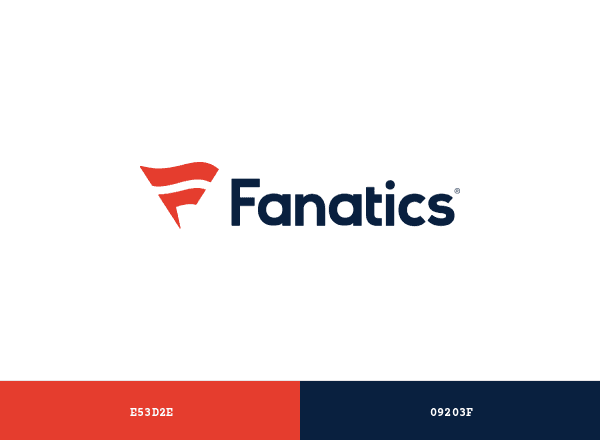 Fanatics brand color palette