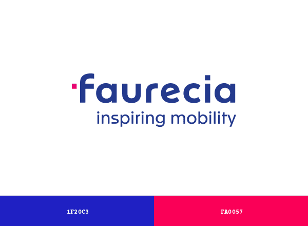 Faurecia brand color palette