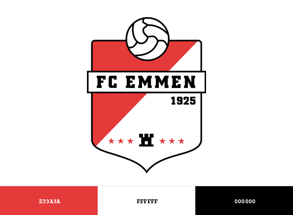 FC Emmen brand color palette