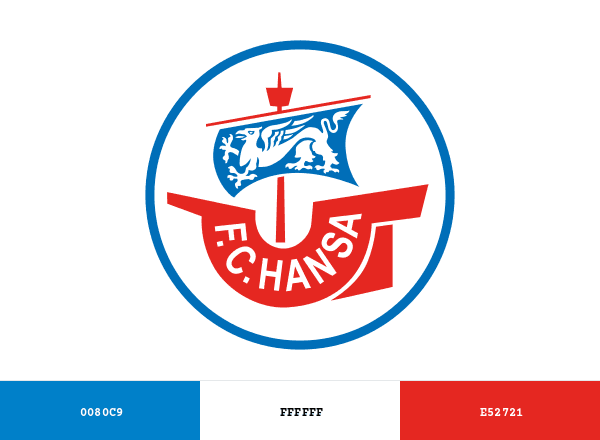 FC Hansa Rostock brand color palette