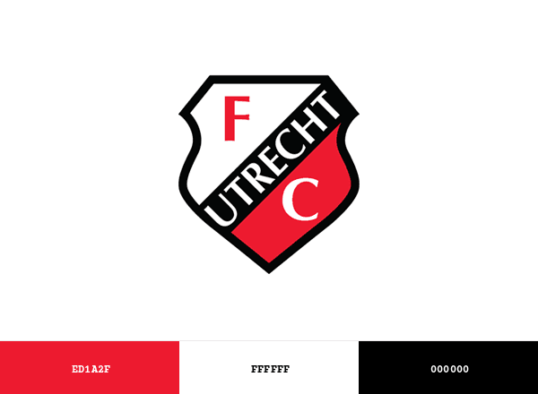 FC Utrecht brand color palette