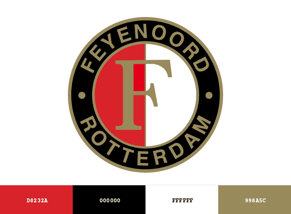 Feyenoord Rotterdam brand color palette