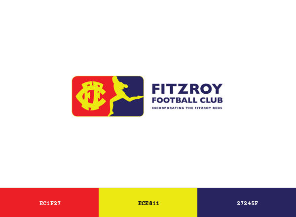 Fitzroy Football Club brand color palette