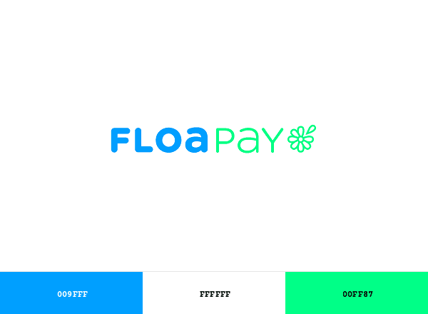 FLOA Pay brand color palette