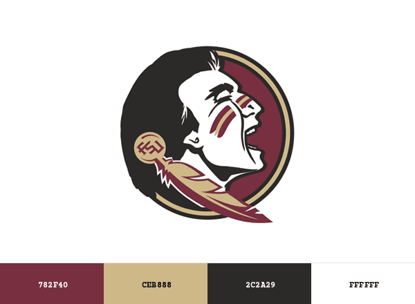 Florida State Seminoles brand color palette