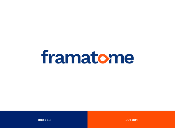 Framatome brand color palette