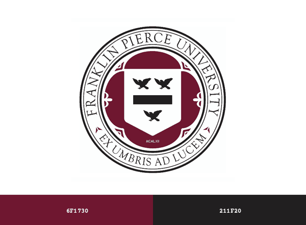 Franklin Pierce University brand color palette