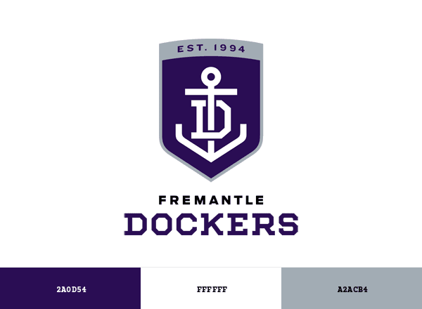 Fremantle Football Club brand color palette