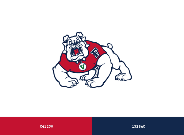 Fresno State Bulldogs brand color palette