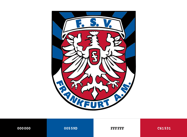 FSV Frankfurt brand color palette