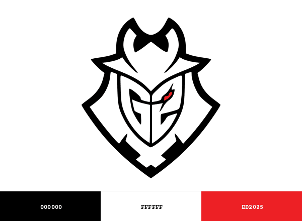 G2 Esports brand color palette