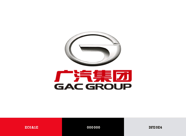 GAC Group brand color palette