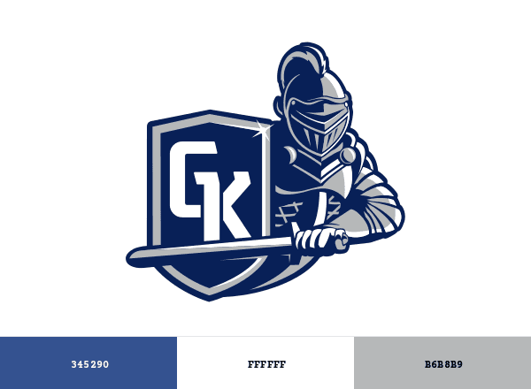 Geneseo Knights brand color palette