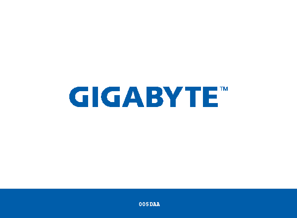 Gigabyte brand color palette
