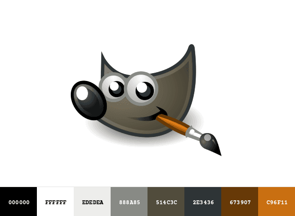 GIMP brand color palette