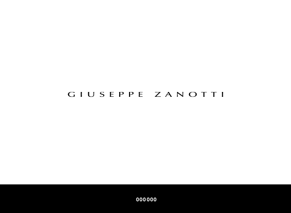 Giuseppe Zanotti brand color palette