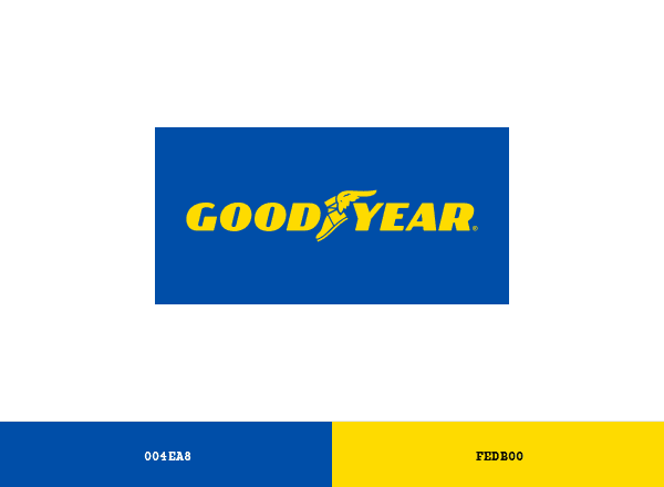 Goodyear Tire & Rubber brand color palette