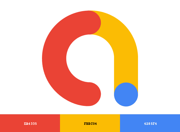 Google AdMob brand color palette