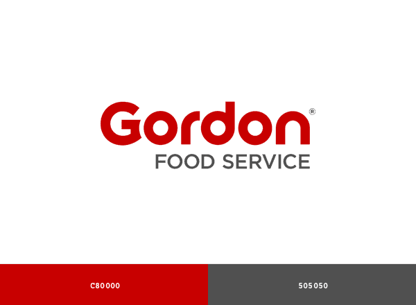 Gordon Food Service brand color palette