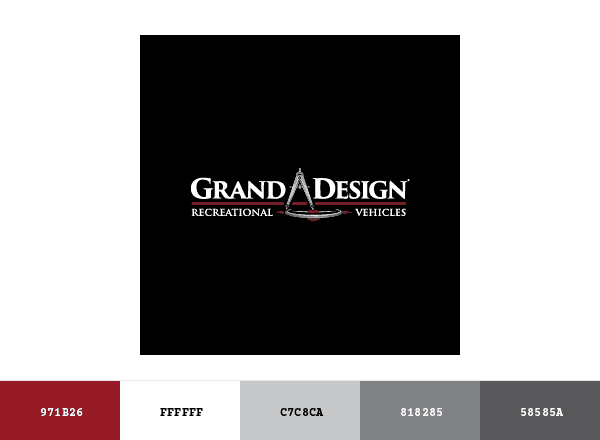Grand Design RV brand color palette