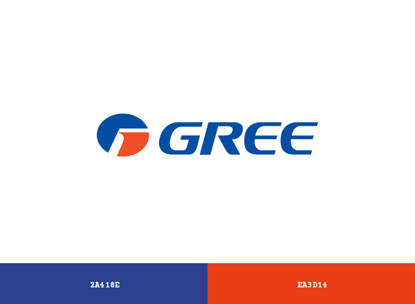 Gree Electric brand color palette