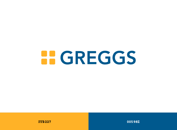 Greggs brand color palette