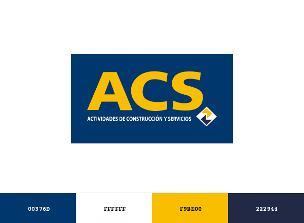 Grupo ACS brand color palette