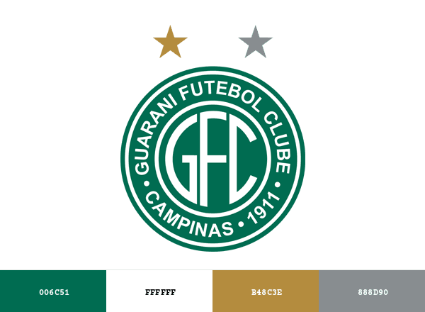Guarani FC brand color palette