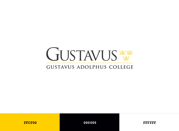 Gustavus Adolphus College brand color palette