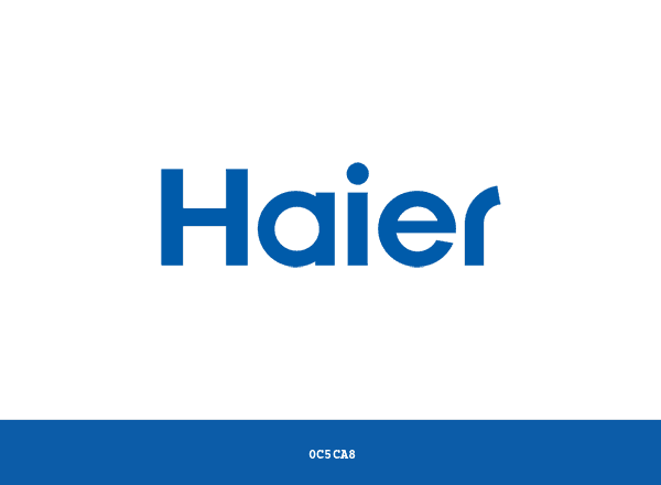Haier Group brand color palette