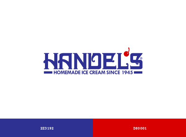 Handel’s Homemade Ice Cream & Yogurt brand color palette