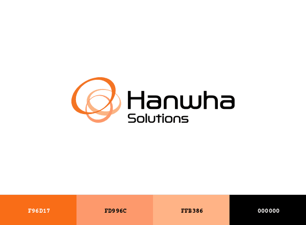 Hanwha Solutions brand color palette