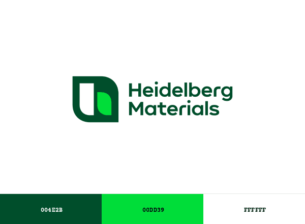 Heidelberg Materials brand color palette