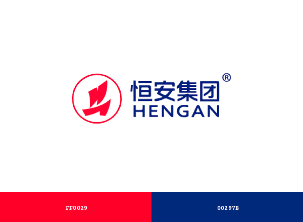 Hengan International brand color palette